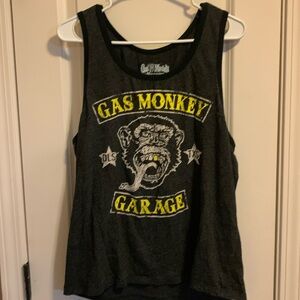 Gas Monkey ladies size large tank top from Dallas Texas
